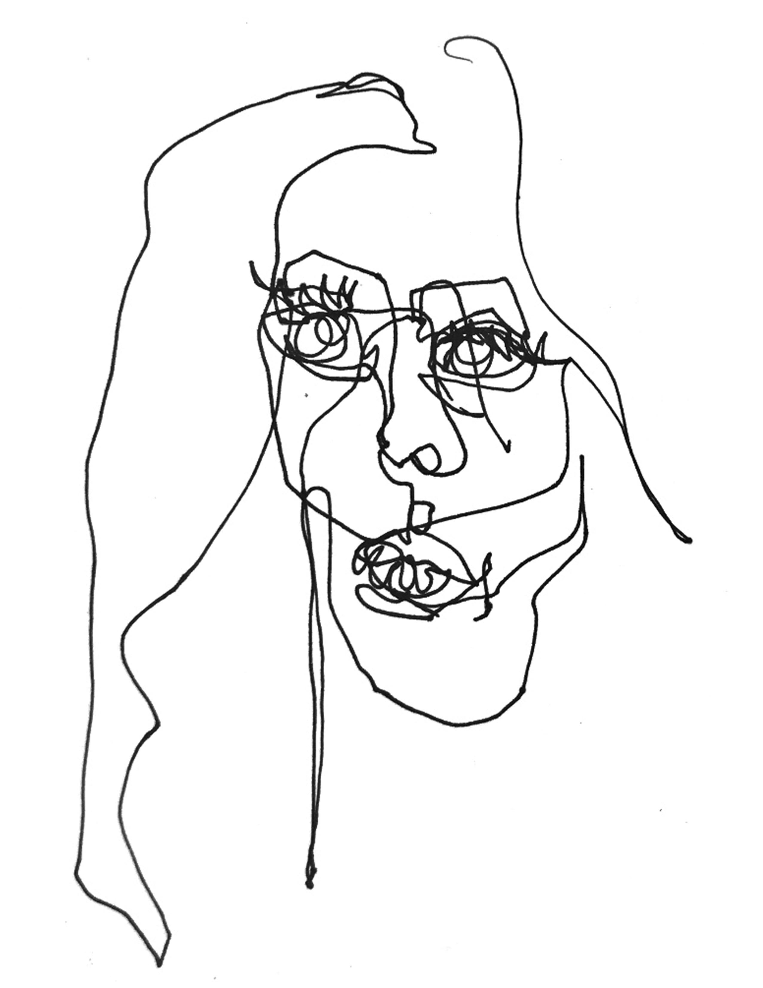 “Self as Blind Contour Drawing”