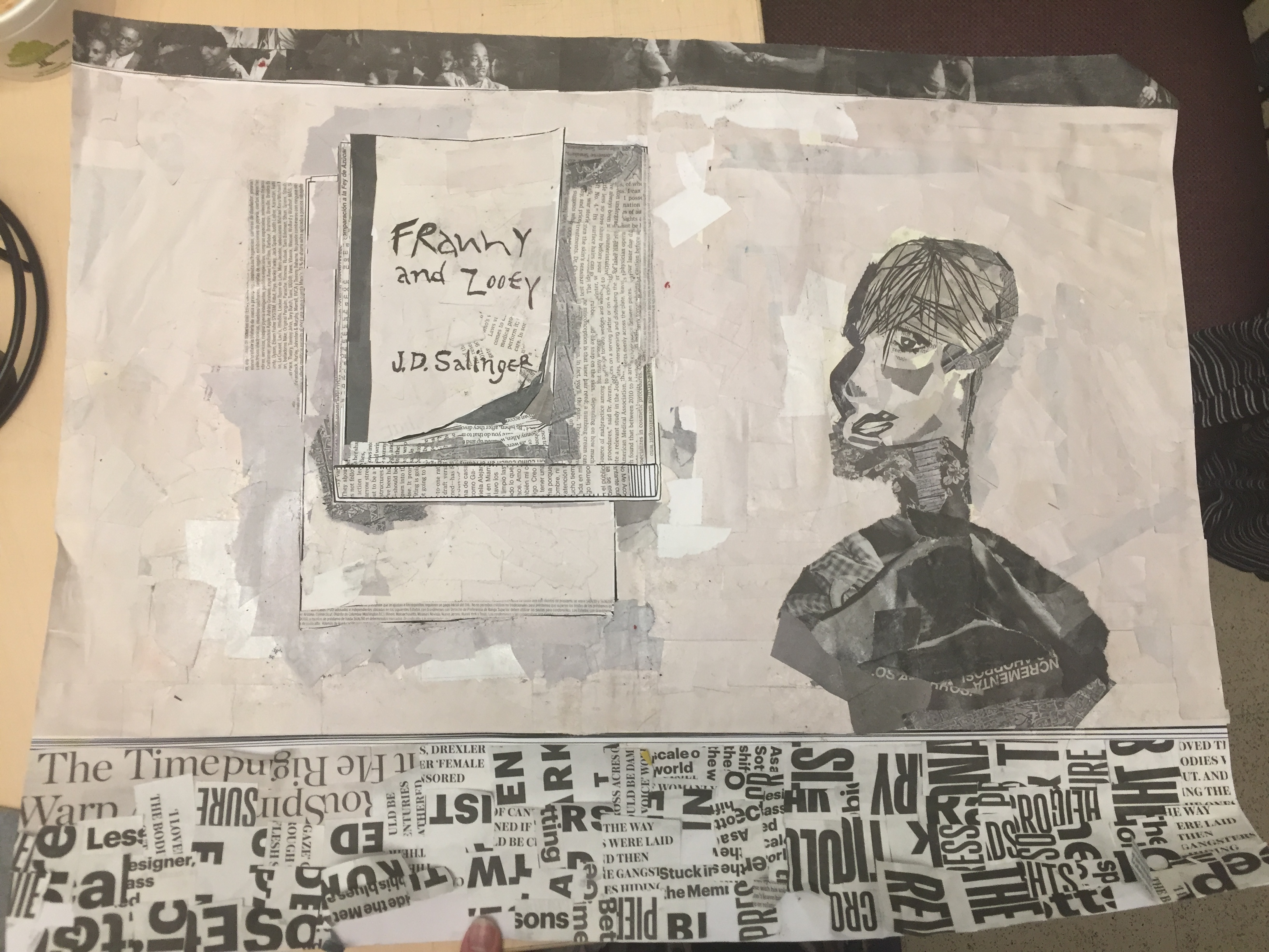 Drawing and Imaging: Still Life Newspaper