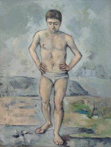 Paul Cezanne. Bather. 1885