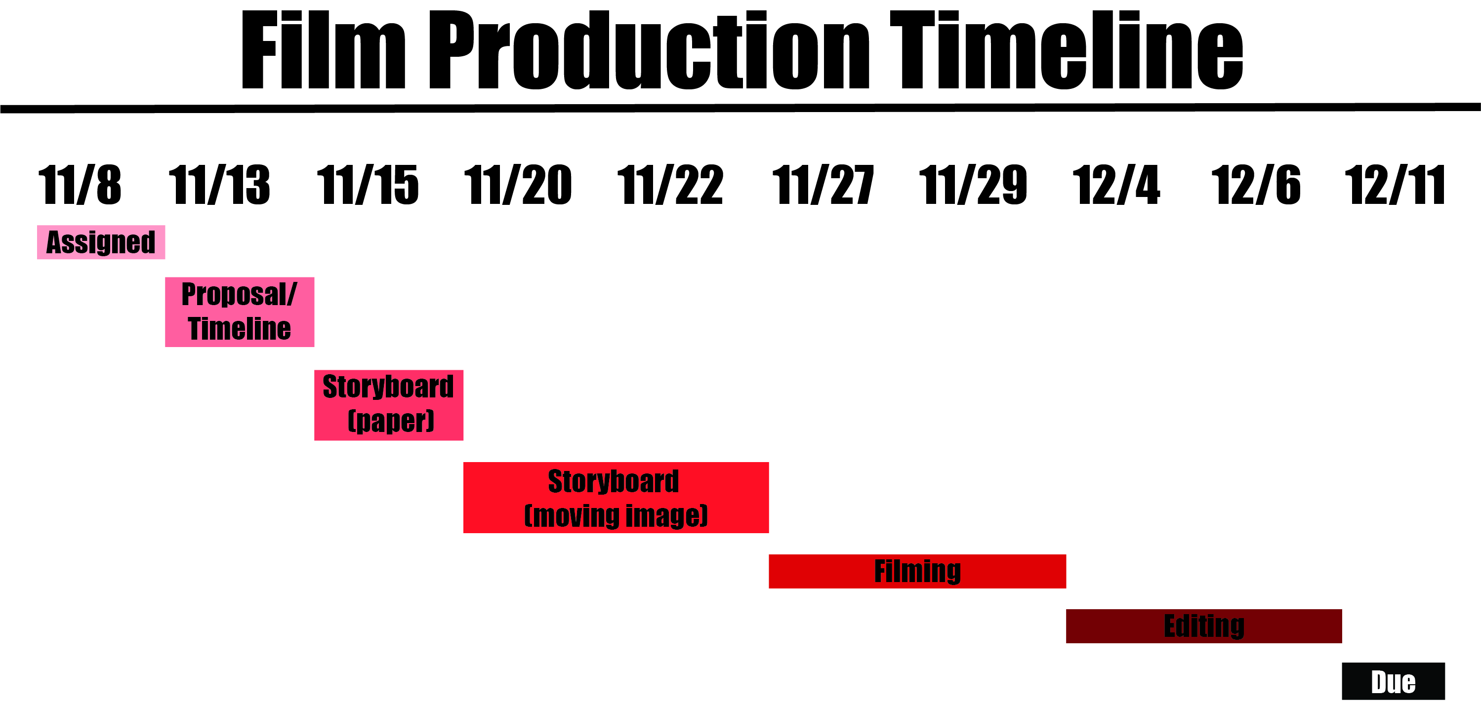 Final Video Proposal and Timeline