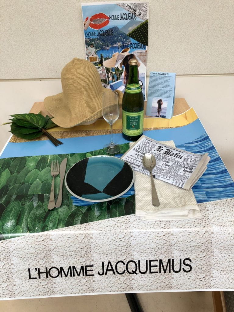 Jacquemus Place Setting: Using Illustrator and Photoshop