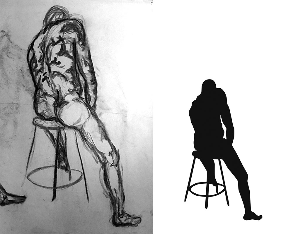 People Plates: Six Compositions – Drawing and Imaging