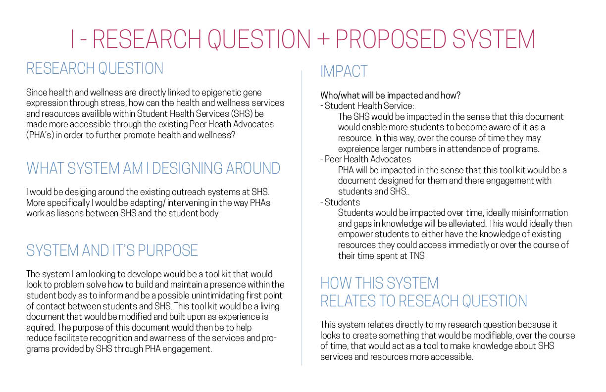 Revised Research Question + Proposed System