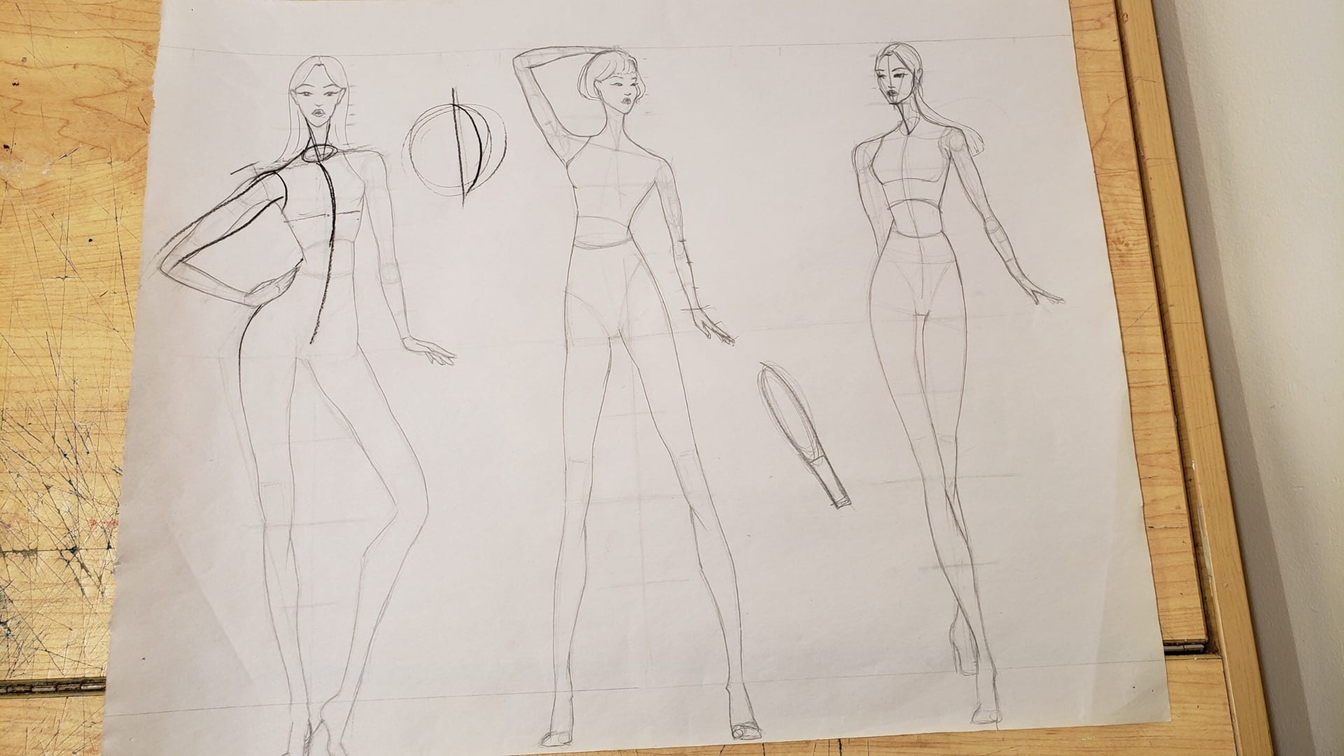 Drawing: Form & Fashion Week 3 Assignment, Visual Communication