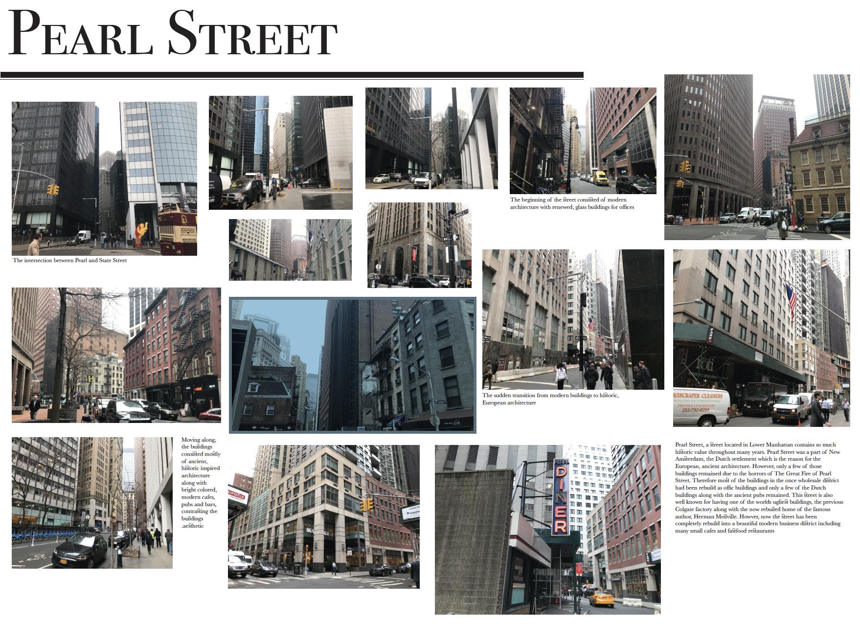 Pearl Street Photo Essay- (First Draft) Bridge 2