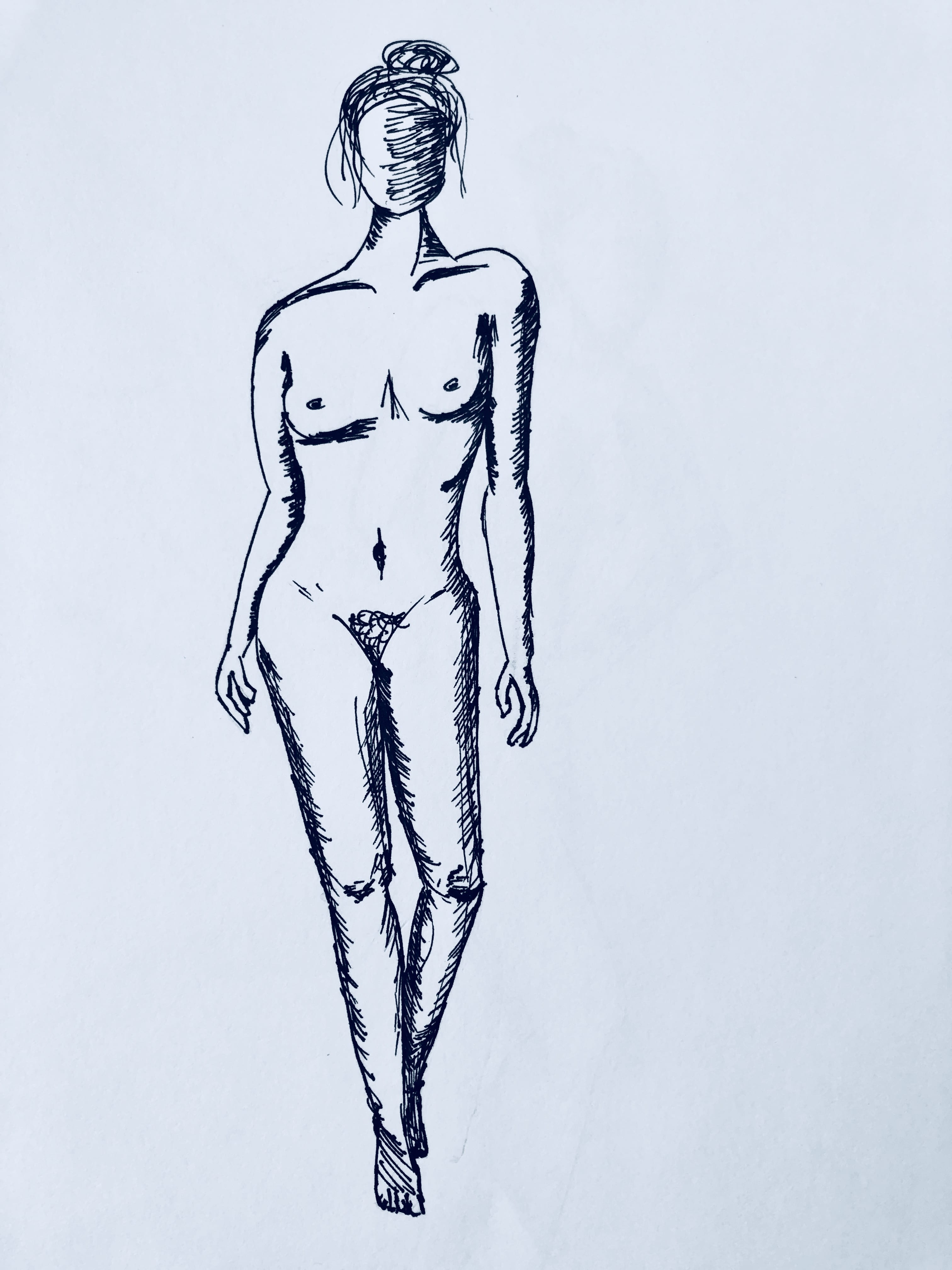 Drawing+Imaging People: Pen Figure Drawings