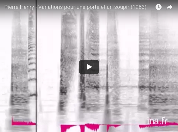 Pierre Henry – Variations for a door and a sigh (1963)