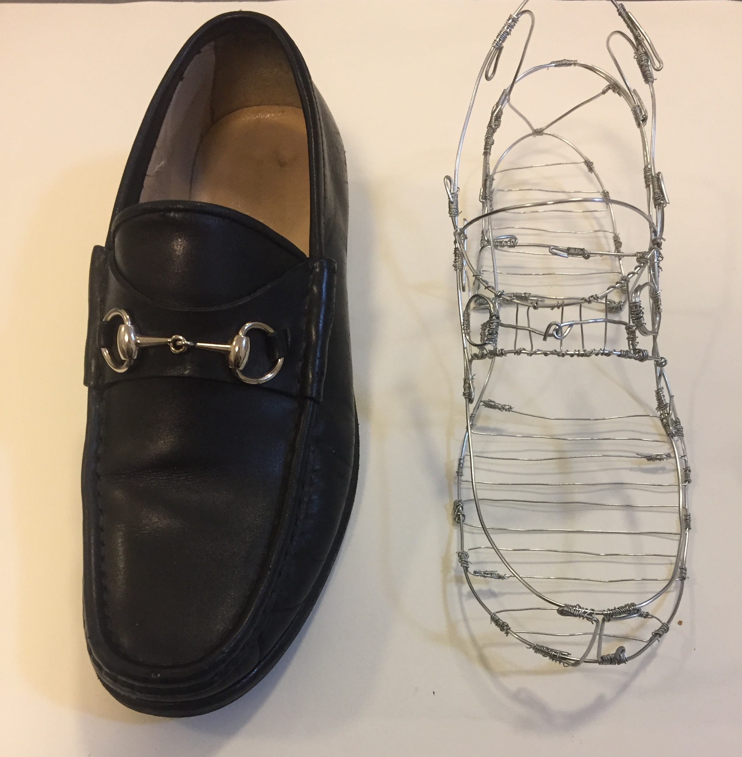 Space + Materiality: Wire Shoe Project