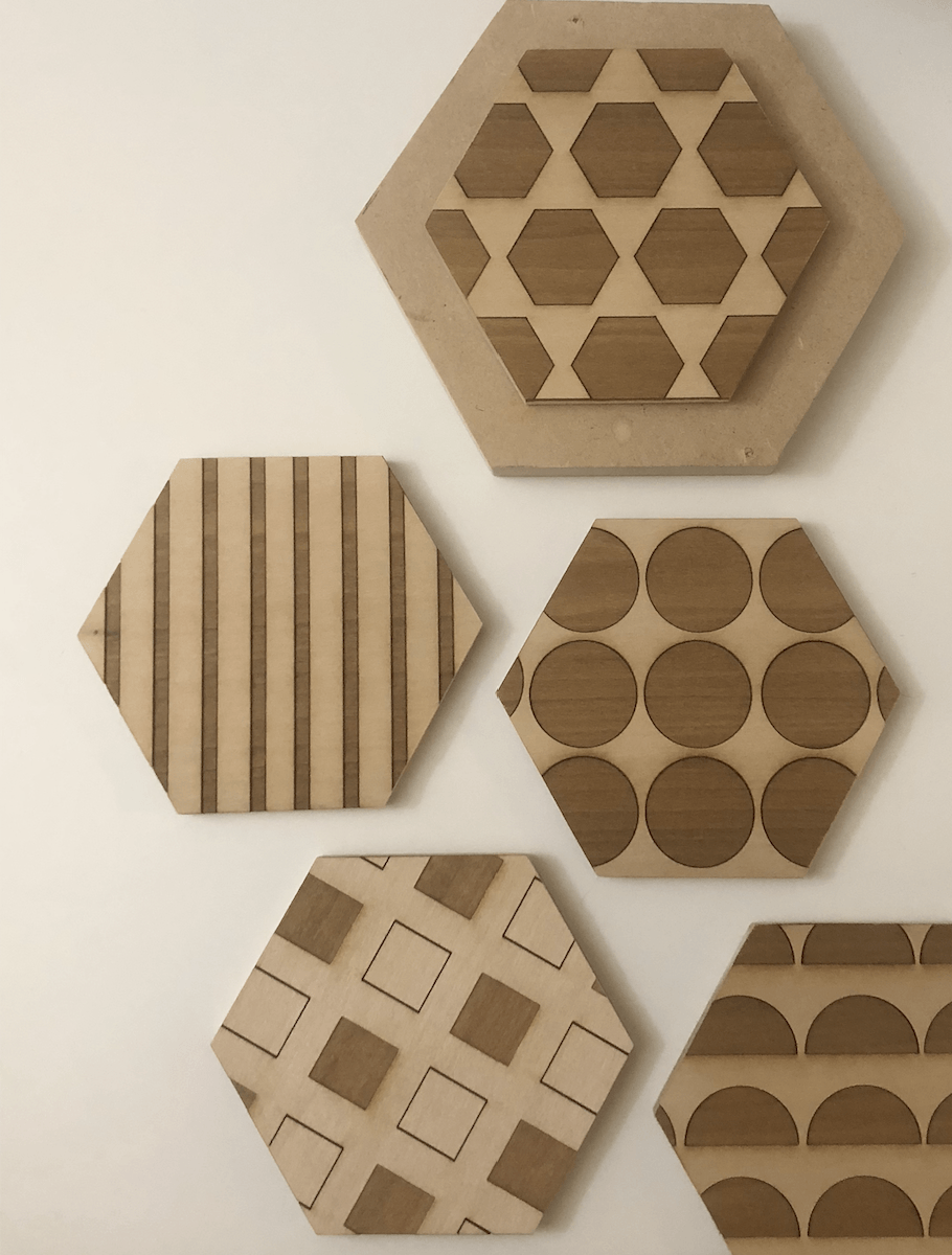[ digital craft ] coding patterns – turning them into coasters