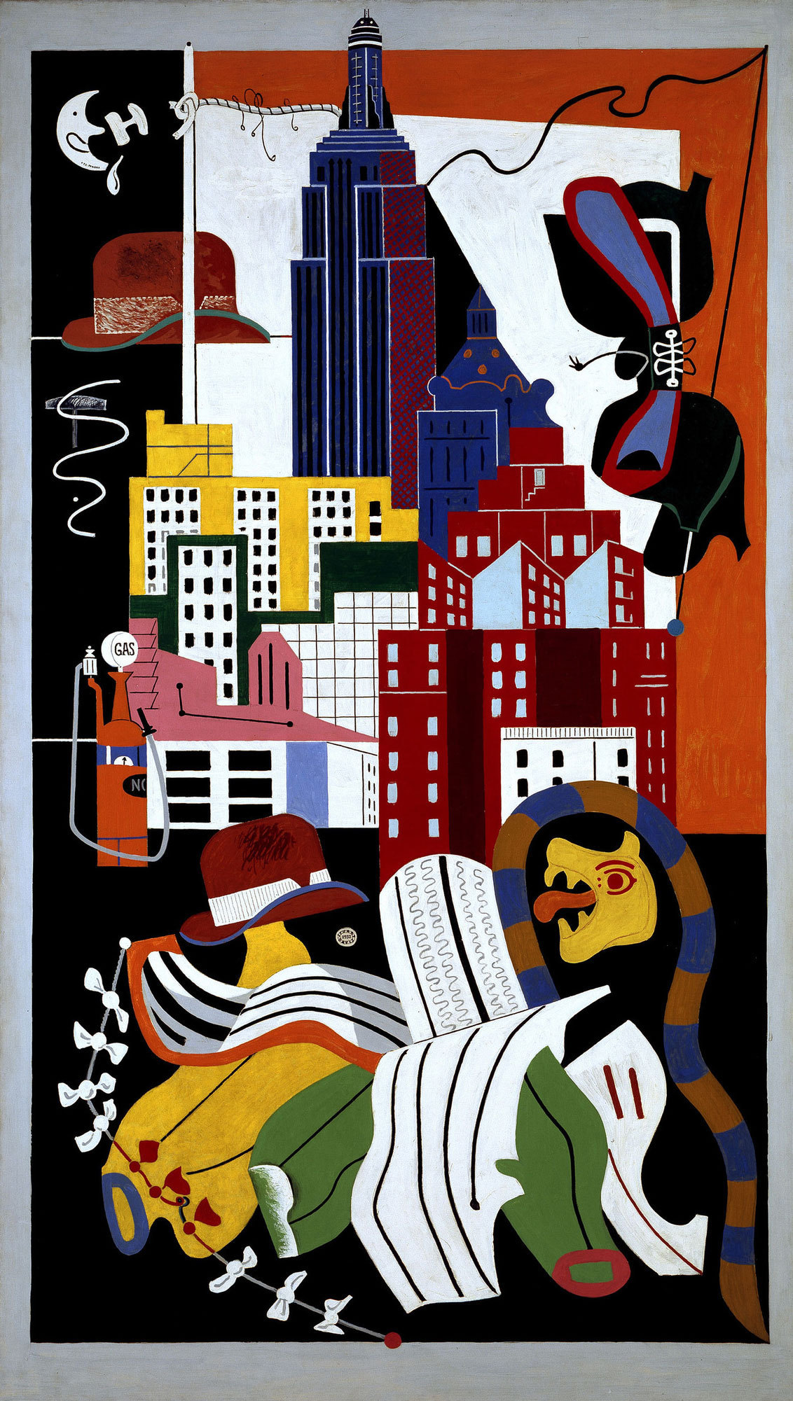 Drawing/Imaging: Whitney Museum HW –  How did Stuart Davis communicate PLACE in abstract paintings?