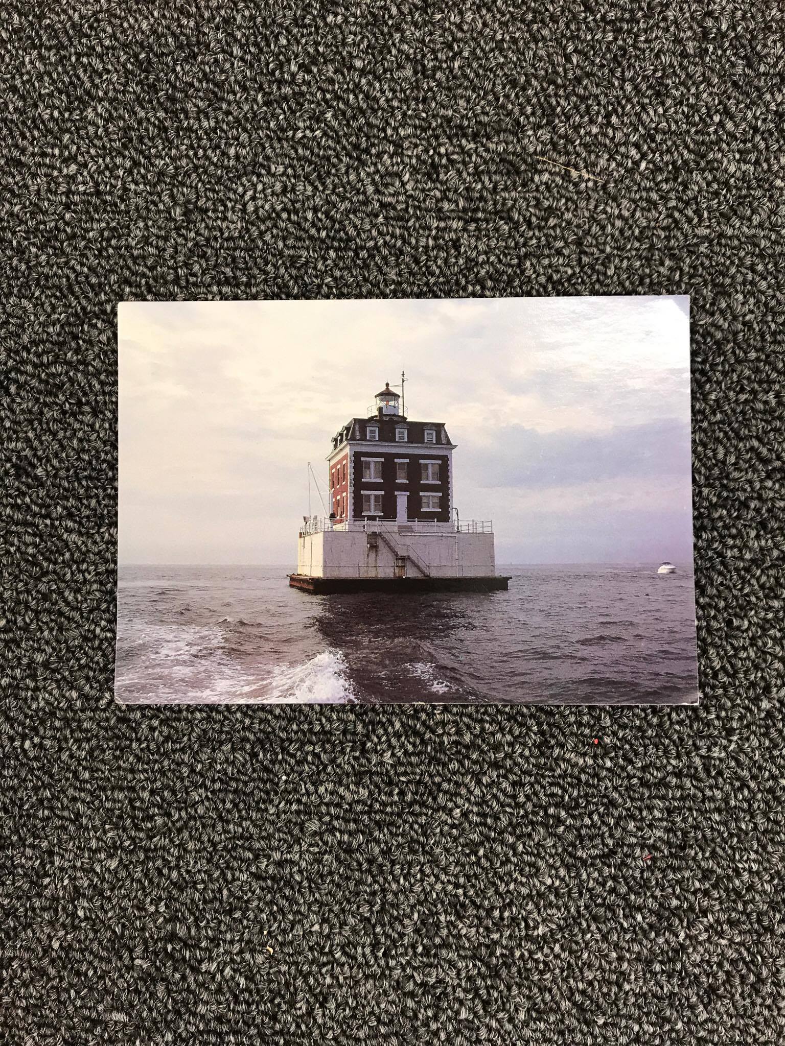 Postcard from New London Ledge Lighthouse