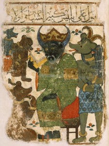 Iblis in the Kitab al-Mawalid Iraq (late 1300s).