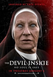 The Devil Inside, movie poster, 2012.