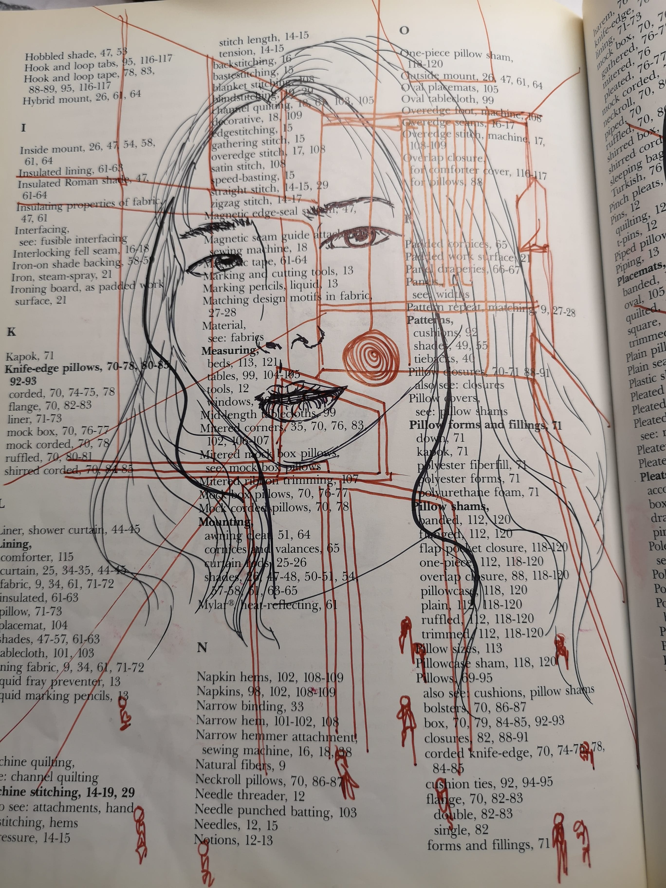 Bridge Project 2—Process: Self-portrait in Cecily’s Book