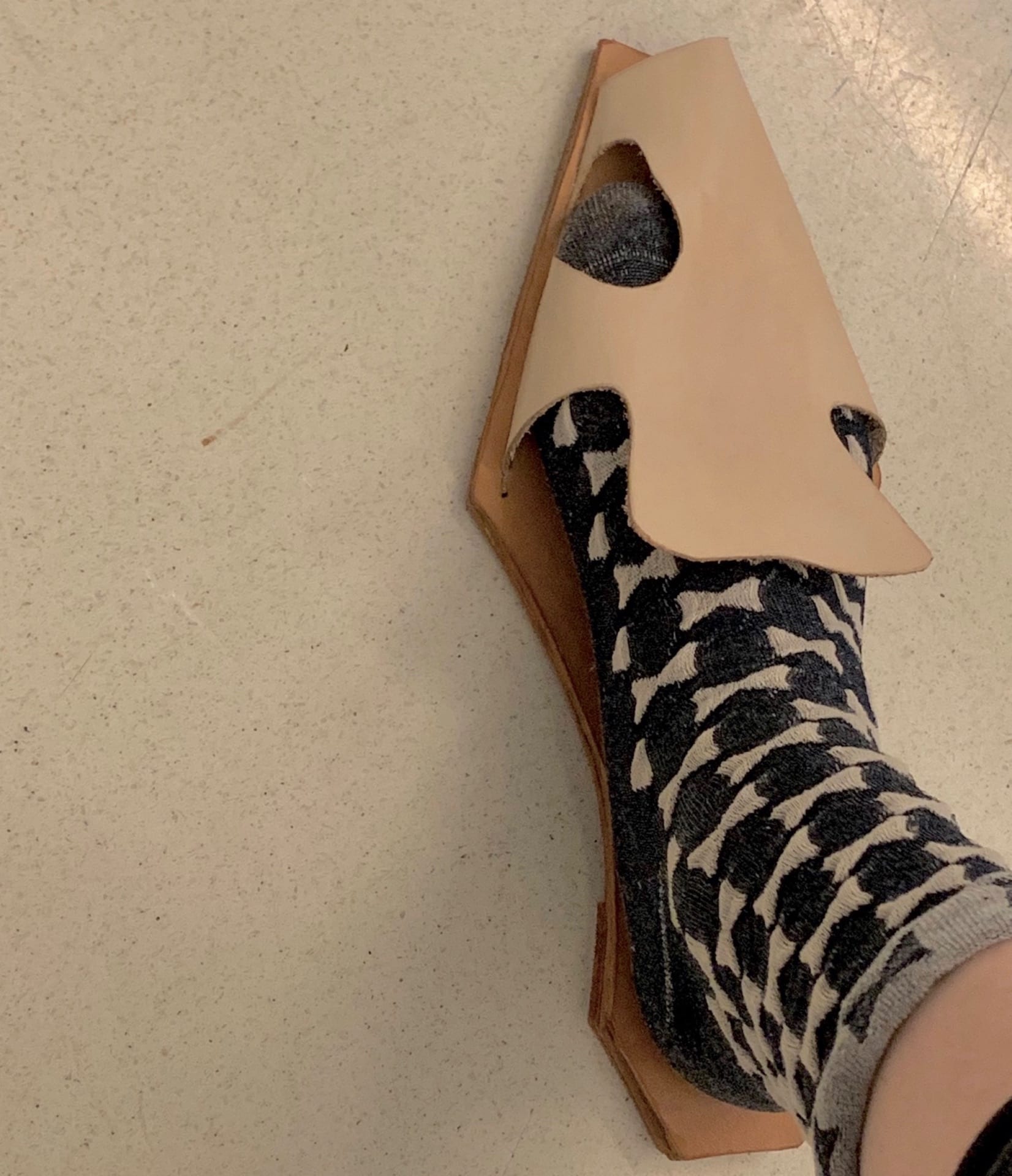 Sandal project：Moo-Cow Sandal